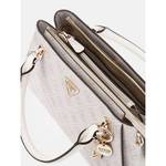 Sac porté main Guess imprimé logo 4G Noelle  HWBD7879070 DVL  couleur blanc, intérieur