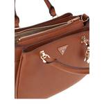 Sac porté main Guess à breloques Fedora HWBG9519090 COG couleur cognac, intérieur