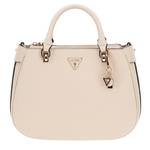 Sac porté main Guess à breloques Fedora HWBG9519090 BON couleur gris clair, vue de profil