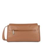 Sac baguette Lancaster zippé Soft Selma 576-003- CAMEL couleur camel, vue de dos