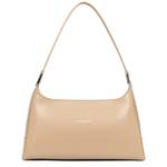 Grand sac baguette zippé Lancaster Suave Ace 433-31 Beige foncé