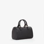 Sac bowling Valentino Bags effet grainé VBS8P924 001, couleur noir, vue de dos