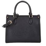 Sac porté main Valentino Bags effet grainé Rised Re VBS8P905 001 couleur noir, vue de face