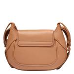 Sacoche Lancel M en cuir grainé  Paulette de Lancel  A13330 20 couleur Camel, vue de dos