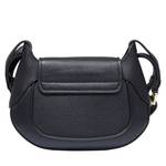 Sacoche Lancel M en cuir grainé  Paulette de Lancel  A13330 10 couleur Noir, vue de dos