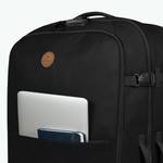 Valise Cabaia Large SOFT L BERLIN couleur noir vue de profil