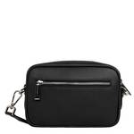 Sac bandoulière Lancaster effet grainé Milano AMA 480-060NOIR couleur noir vue de dos