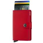 Porte-cartes Miniwallet Original Secrid  MO-RED-RED Rouge / Rouge rangement cartes